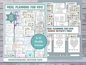 Meal Planning for Kids - Nutrition Project