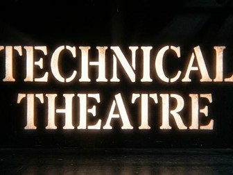 KS3 Technical Theatre SOW