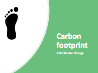 Carbon Footprint and Climate Change