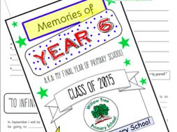 Year 6 Leavers Memory Work Book End Of Transition Plus Free Year 6 Leavers Memory Work Book End Of Transition Plus Free Certificate Templates By Teachersarchive Teaching Resources Tes