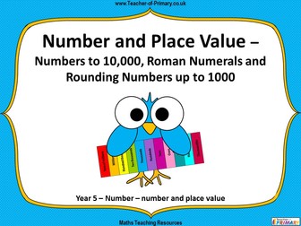 Number and Place Value - Year 5