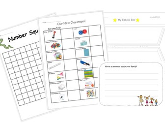 Changeover / Transition Day Activity Pack
