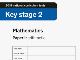 SATS Arithmetic KS2