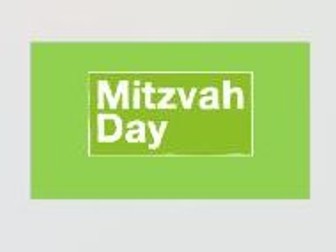 RE Mitzvah Day Year3/4 Powerpoint