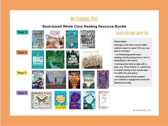 Book-based Whole Class Reading Resource Bundle