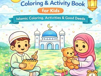 Ramadan & Eid Activity & Coloring Book