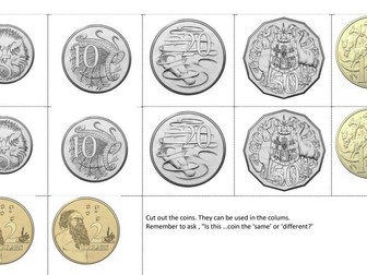 Australian coins "Same' or 'Different'?