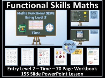 Time - Functional Skills Maths - Entry Level 2