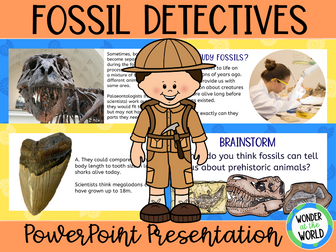 What Can Fossils Tell Us PowerPoint Presentation KS2