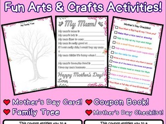 Mother's Day Activity Pack!