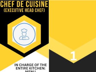 kitchen brigade badges