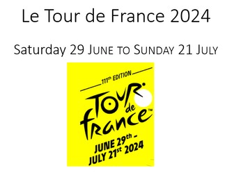 Le Tour de France 2024
