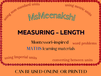 Measuring - length (free primary resources)