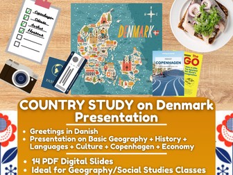 Country Study Presentation on Denmark - Europe - Scandinavia