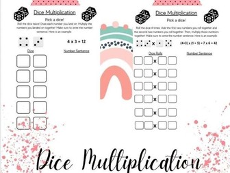 Dice Multiplication