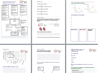 AS AQA Anatomy and Physiology Physical Education Revision booklet - New Spec