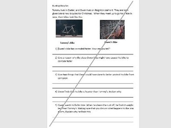 Rusting and Corrosion Protection