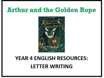 Arthur and the Golden Rope Letter Writing