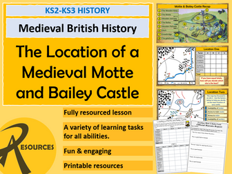 Motte & Bailey Castles - Location & Features  Medieval Norman Conquest