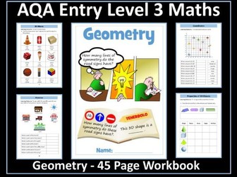 Geometry - AQA Entry Level 3 Maths
