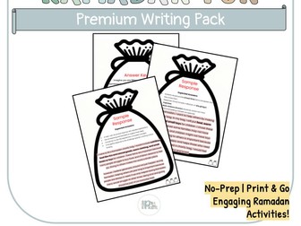 Ramadan Premium Writing Pack