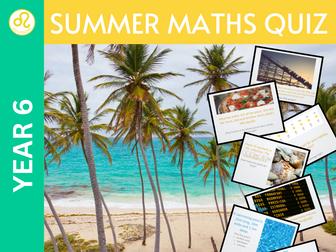 Summer Maths Quiz