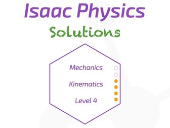 Isaac Physics Answers - Kinematics Level 4
