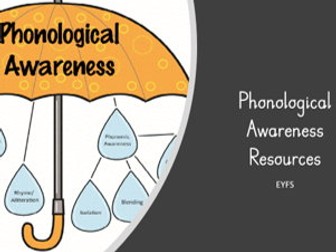Phonological Awareness Planning and Resources