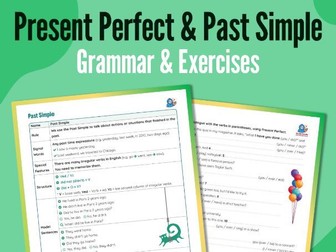 Present Perfect vs. Past Simple Exercises + Grammar Reference