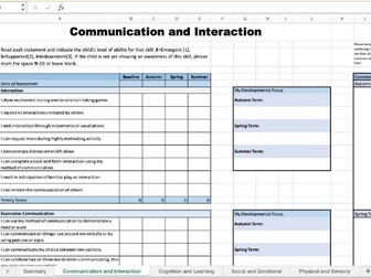 SEND Developmental Tracker