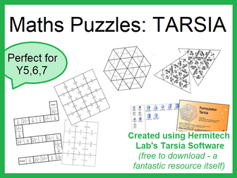 Maths Puzzles: Tarsia
