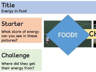 Energy In Food