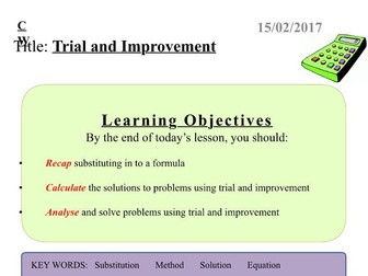 Trial and Improvement