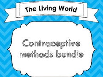 Contraceptive methods bundle