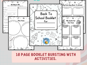 Back to School Activities for the First Week of School