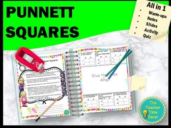 Punnett Squares Genetics Lesson