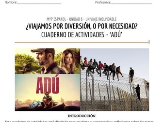 Adú Film Activities booklet