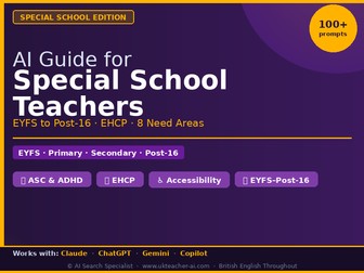AI Guide for Special School Teachers  – SEND