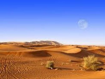 Deserts - location and climate