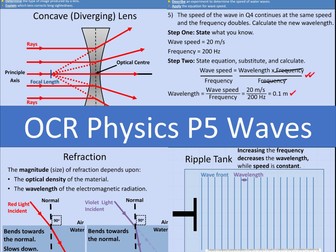 GCSE OCR Physics P5 Waves