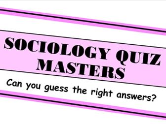 Sociology quiz - research methods KS4/KS5