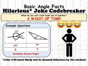 Basic Angle Facts Codebreaker