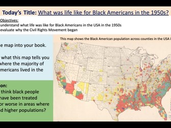 What was life like for Black Americans in the 1950s?