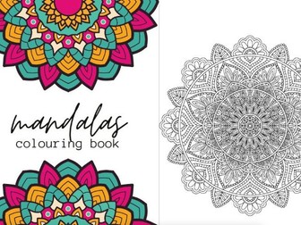 Mandala Coloring Book, Mindful Colouring