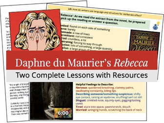 2 Extract-Based Lessons on Rebecca by du Maurier