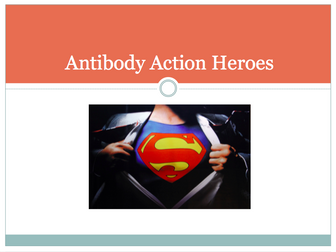 Antibody Action Heroes Comic Strip