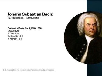Teaching Activities for Bach Orchestral Overture No. 1 (Cambridge A Level Music Set Work 2025/6)