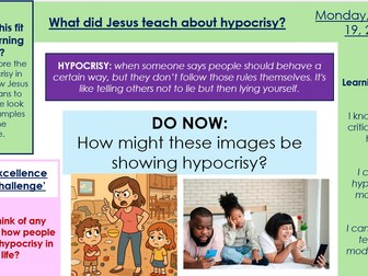 Jesus' Teachings in the Modern World - KS3 Unit
