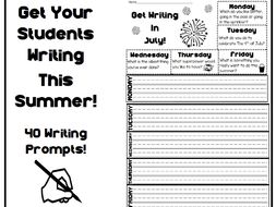 Primary Summer Writing Collection