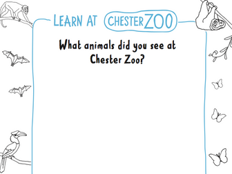 Learn at Chester Zoo - What animals did you see at Chester Zoo?